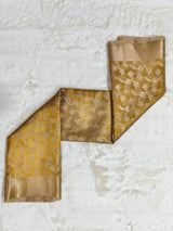 Vintage-Gold Banarasi Tissue Saree